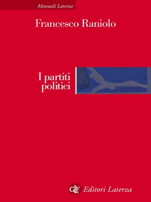 cover image of I partiti politici